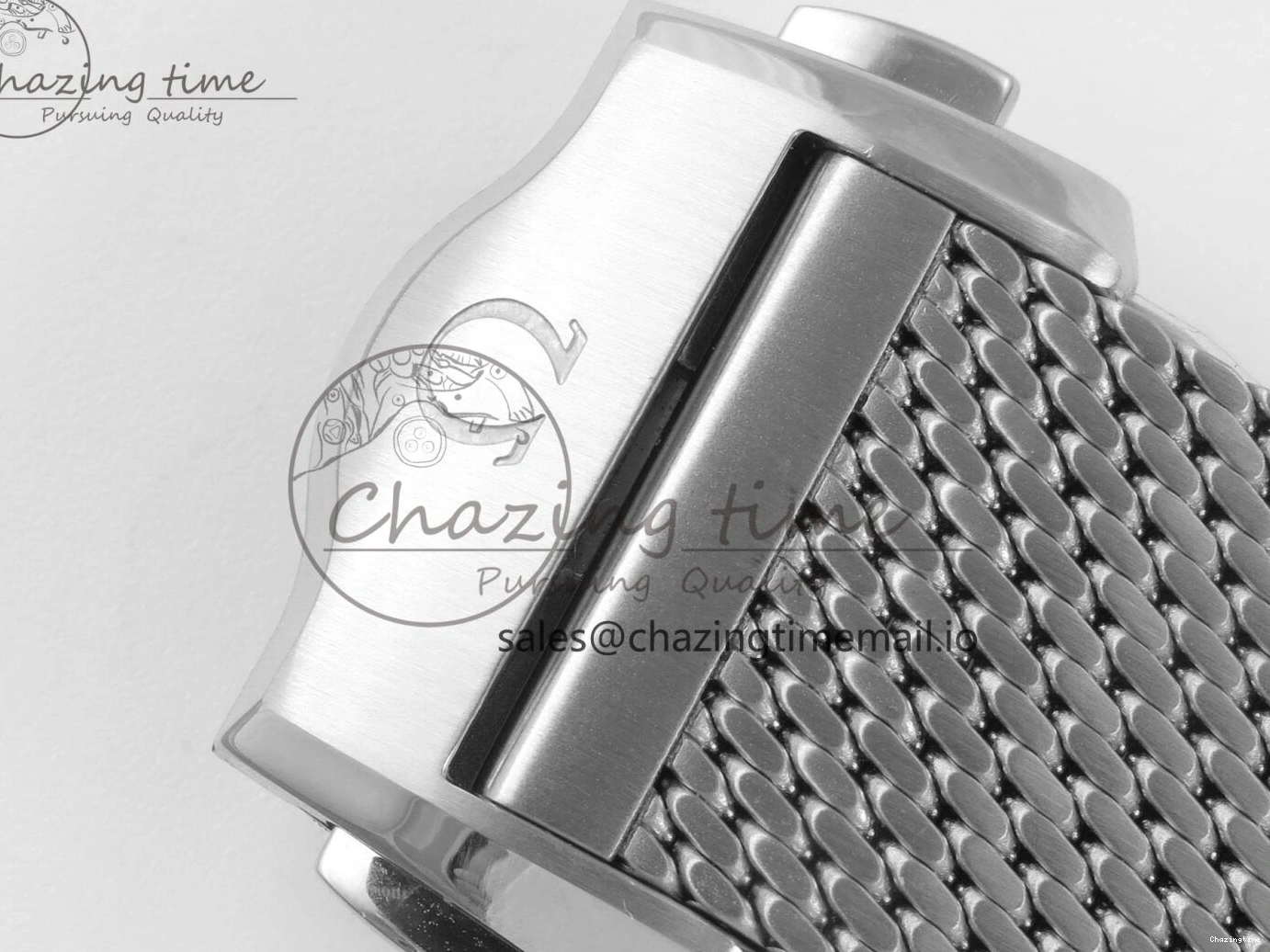 0225 Seamaster 300M 42mm SS VSF Best Edition Black Dial On Mesh Bracelet A Stretchable 7658